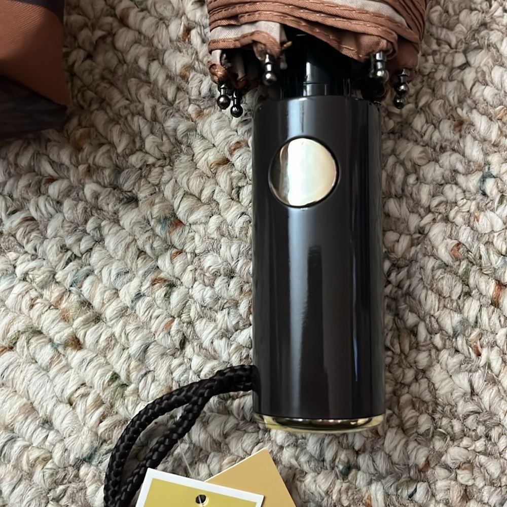 Michael Kors Chocolate Brown Umbrella - Picture 3 of 6